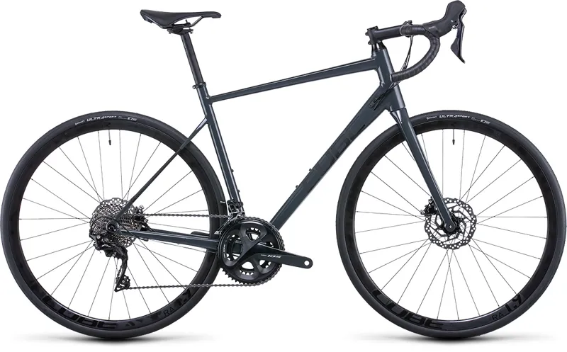 Cube Attain SL Road Bike - Grey/Black -5